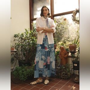 Hd Maxi Length Vneck Slip Dress